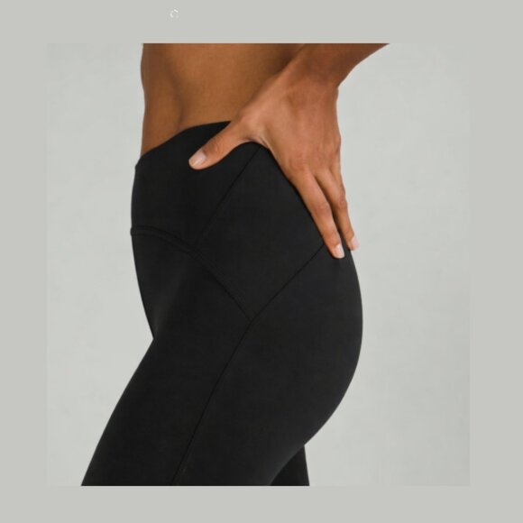 LULULEMON Instill High-Rise Tight 26" Leggings Cropped Stretch Black Women's 6 - Picture 2 of 12